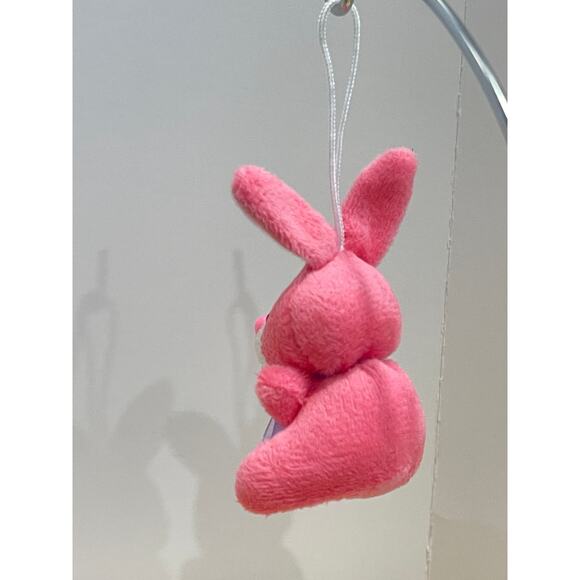 Adorable Mini Miniature Bunny  Keychain Key Chain Purse Hang Tags - Picture 2 of 3